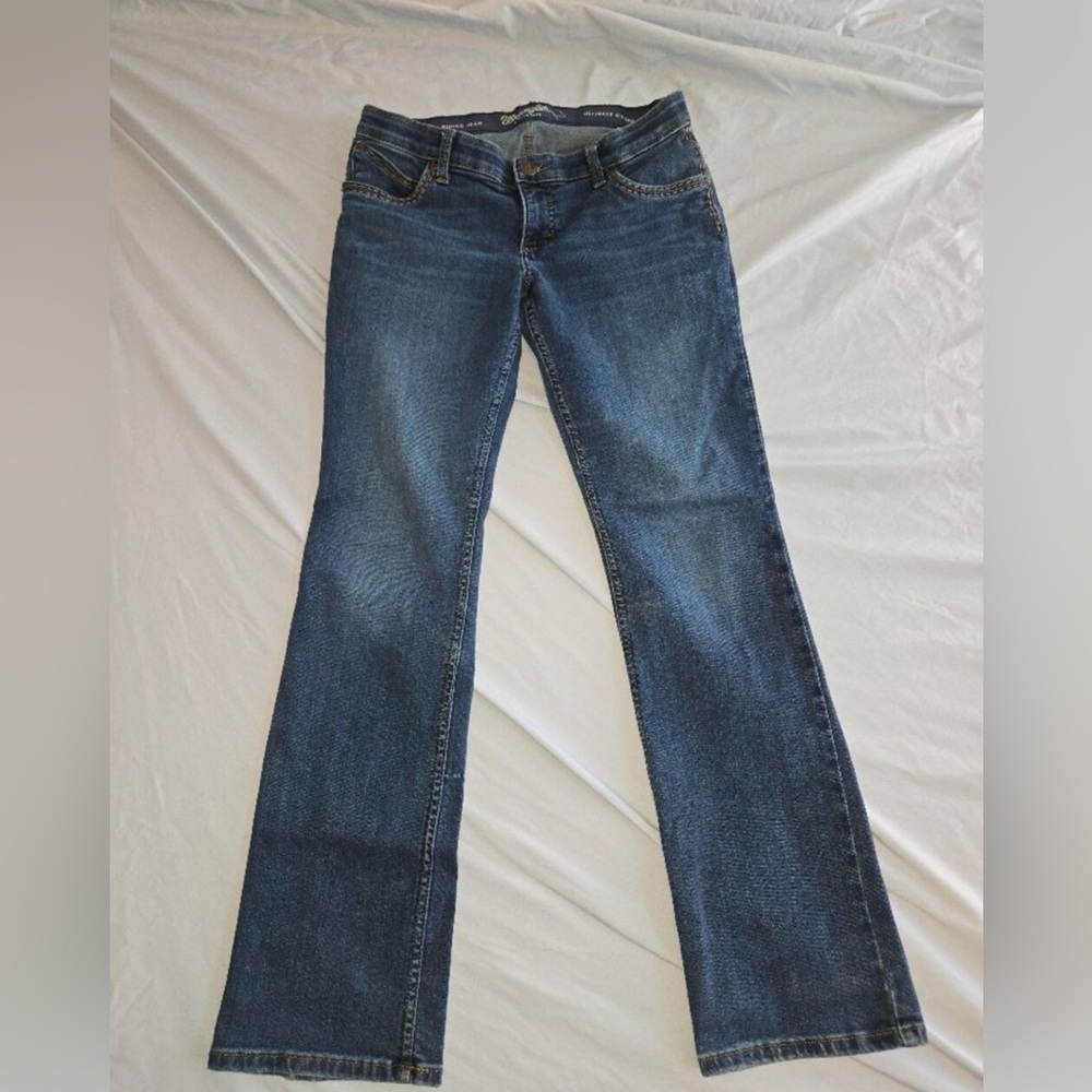 Wrangler Women's Dark Blue Flare Jeans